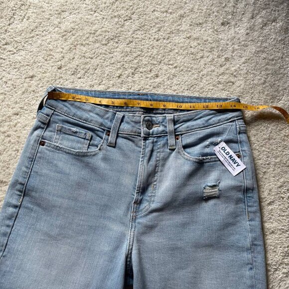 NWT Old Navy OG Straight Distressed Women's Jeans Size 6 - Picture 10 of 10